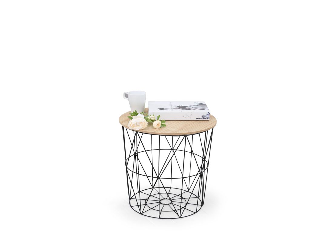 Mesa de Centro MARIFFA – natural / preto