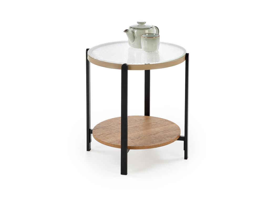 Mesa de Centro KAMALA S – natural / preto - Image 2
