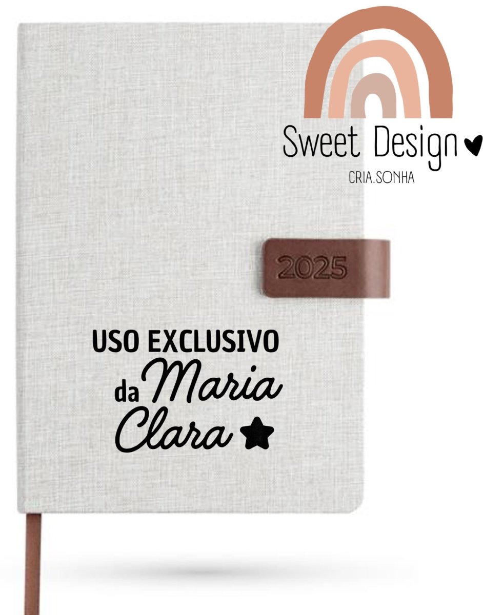 Agenda – Uso Exclusivo da (com nome)