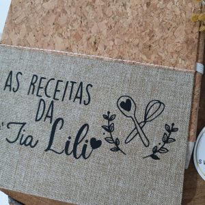 Bloco de Notas em cortiça – As receitas da …