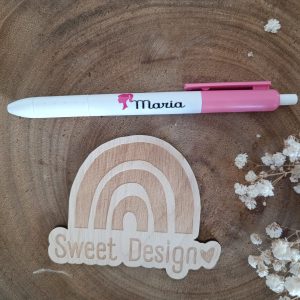 Caneta em plástico – Nome