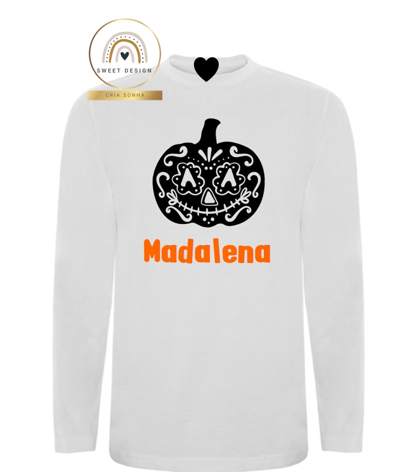 Longsleeve – Halloween – Abóbora