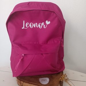 Mochila – Nome com coração
