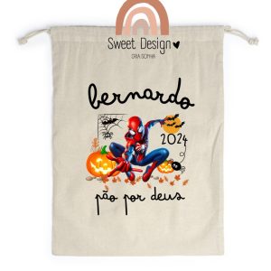 Saco Pão por Deus – Homem Aranha com nome