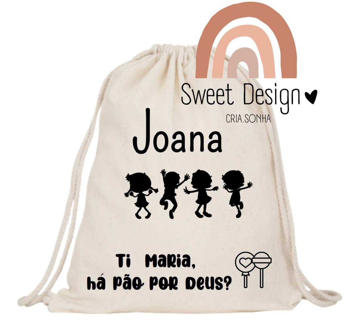 Mochila taleigo – Ti Maria há Pão por Deus