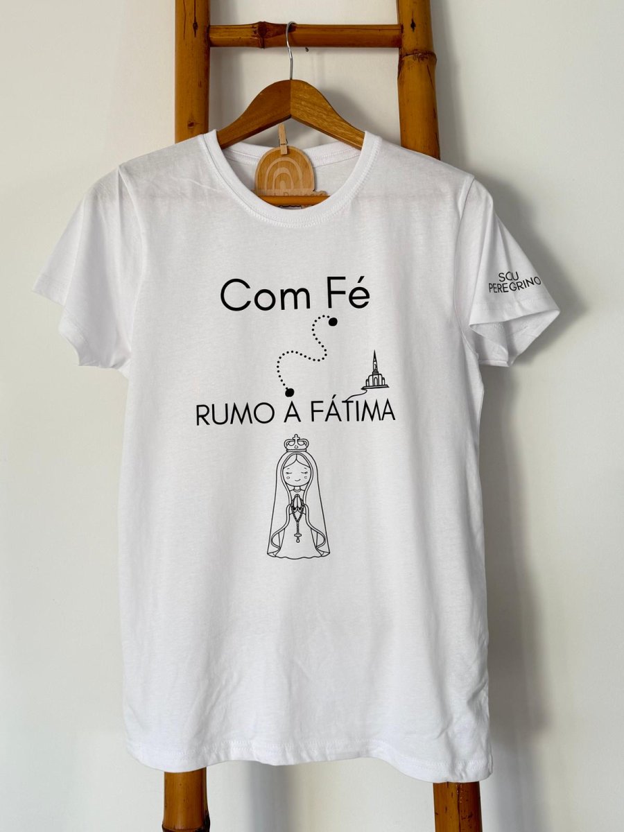 T-Shirt – Com FÉ rumo a Fátima