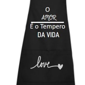 Avental – O Amor é o tempero da vida