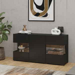 Aparador DERBY 01 – Preto, 120cm