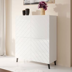 Móvel Auxiliar ASCRA 101x122cm – Branco