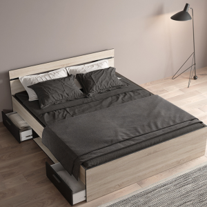 Cama c/arrumação CLARK 03 – 160x200cm