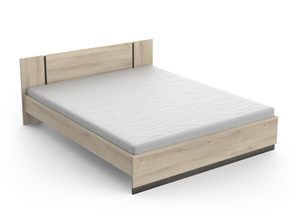 Cama GIBSON 02 – Carvalho, 140x200cm - Image 4