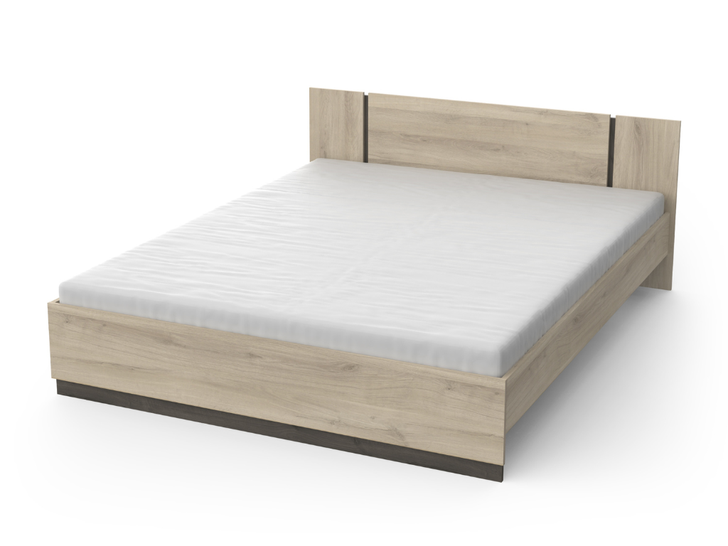Cama GIBSON 02 – Carvalho, 140x200cm - Image 5